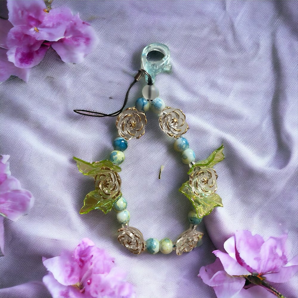 Image of Eternal rose Keychain/Phone strap