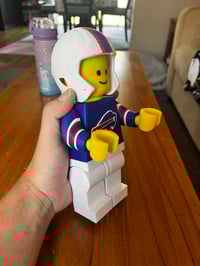 Image 3 of Buffalo Mafia Sports Brick Man football player 