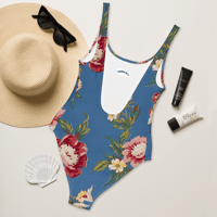 Image 2 of One-Piece Swimsuit (full floral)