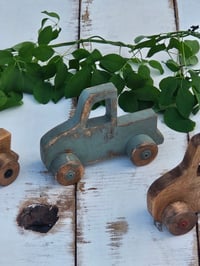 Image 2 of HANDMADE wooden car 