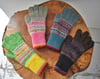 Fairisle Gloves - Made in Scotland
