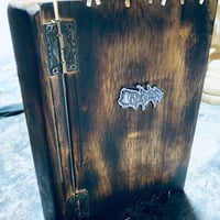 Image 4 of Handmade unique Cadaver wooden notebook