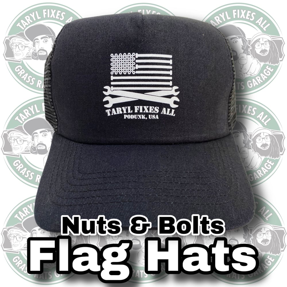 NEW TFA Nuts & Bolts Flag Hats!!