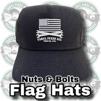 Image 1 of NEW TFA Nuts & Bolts Flag Hats!!