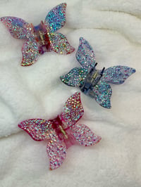 Image 2 of *LIMITED EDITION* Bling Butterfly Claw Clip