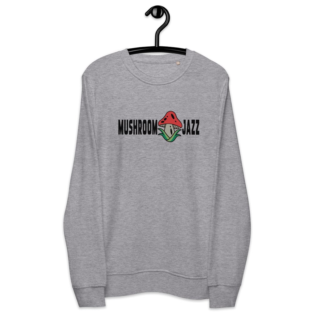 Mushroom Jazz Unisex Organic Sweatshirt
