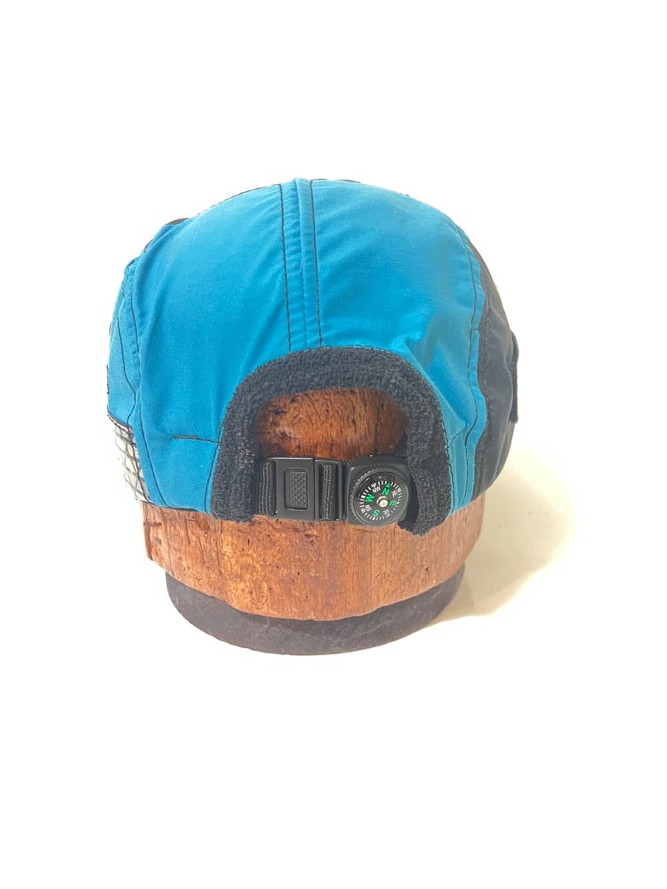 Vintage Turquoise Goretex North Face Reflector Glow 5-Panel copy