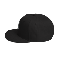 Image 3 of Embroidered Skull Snapback