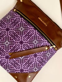 Image 3 of Medium Purple tile crossbody bag