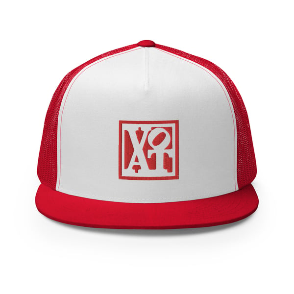 Image of VOAT BLOCK TRUCKER RED/WHITE