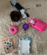 Donut 🍩 Lanyard/Badge Holder Set