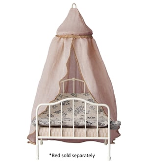Image of Maileg - Miniature Bed Canopy rose