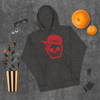 Image 3 of Red Skull Unisex Hoodie