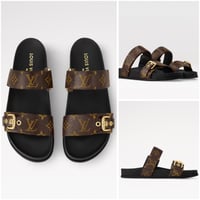 2 Strap Slide Sandals
