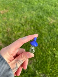 Image 1 of “blue cheese baby” opal mushroom pendant