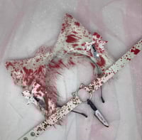 Blood splatter Kitten