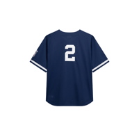 Image 2 of Mitchell & Ness Vancouver New York Yankees 1998 Derek Jeter Batting Practice Button Up