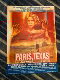 Original French 'Paris, Texas,' film poster.