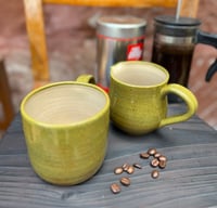 Image 2 of Olive speckle Mug and Jug 320ml