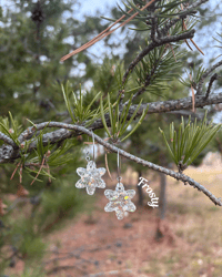 Image 2 of Snowflake Hoops