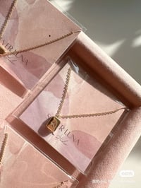 Image 1 of rectangle neckalce 几何方块项链