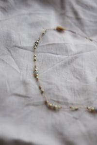 Image 3 of tranquil crystal beaded choker