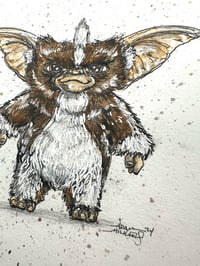 Image 4 of Stripe - Daily Halloween 5x7 plus mini Mogwai ball - Creepy Cuties And Killer Kaijus