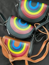 Image 2 of Brown Kids Rainbow Bag