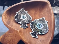 Ace of Spades Magnet & Holo Sticker Set
