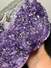 Image 6 of Large Amethyst & Polished Agate Statement Piece #3008