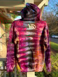 Image 6 of SMALL Live Fast Eat Trash Tie Dye Hoodie