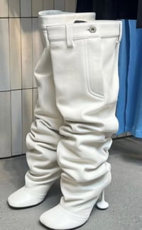 Image 2 of SHOWOFF  BUTTON BOOTS