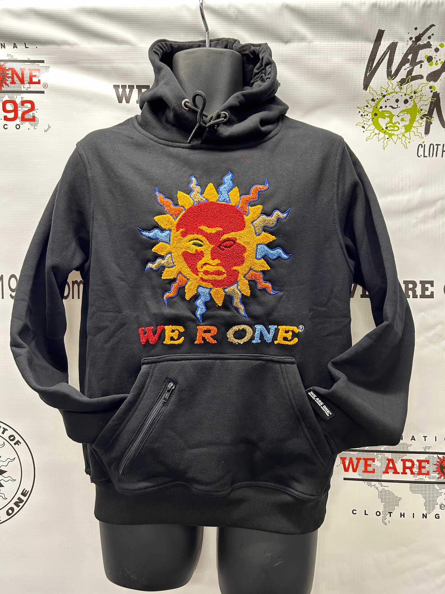 Image of BIG SUN CHENILLE PULLOVER HOODY 
