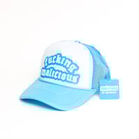  BLUE TRUCKER HAT 