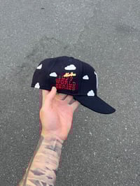 Image 3 of GREEN BRIM PARTLY CLOUDY NAVY NY YANKEES CUSTOM FITTED 