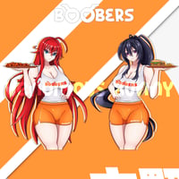 Boobers Rias & Akeno sticker bundle