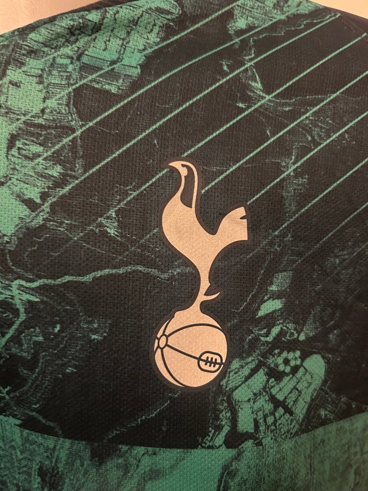 Image of Tottenham Hotspur “LUCAS 27” 2018/19 Third Shirt + patches.  (L)