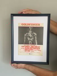 Image 6 of Goldfinger, James Bond film, framed 1964 vintage sheet music