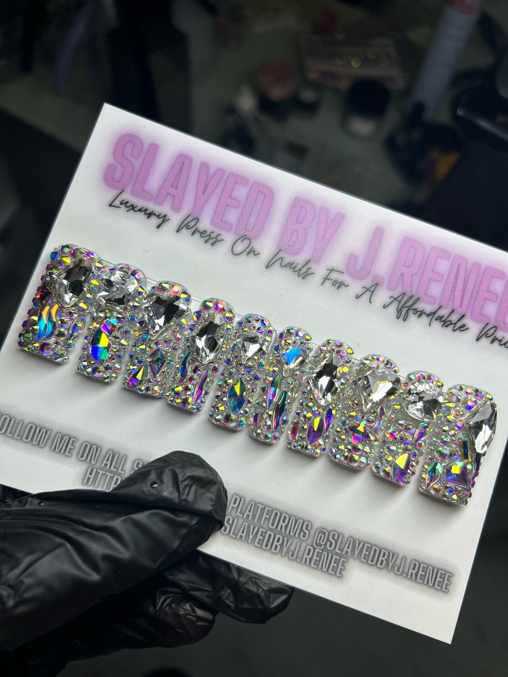 Long Length Square Bling