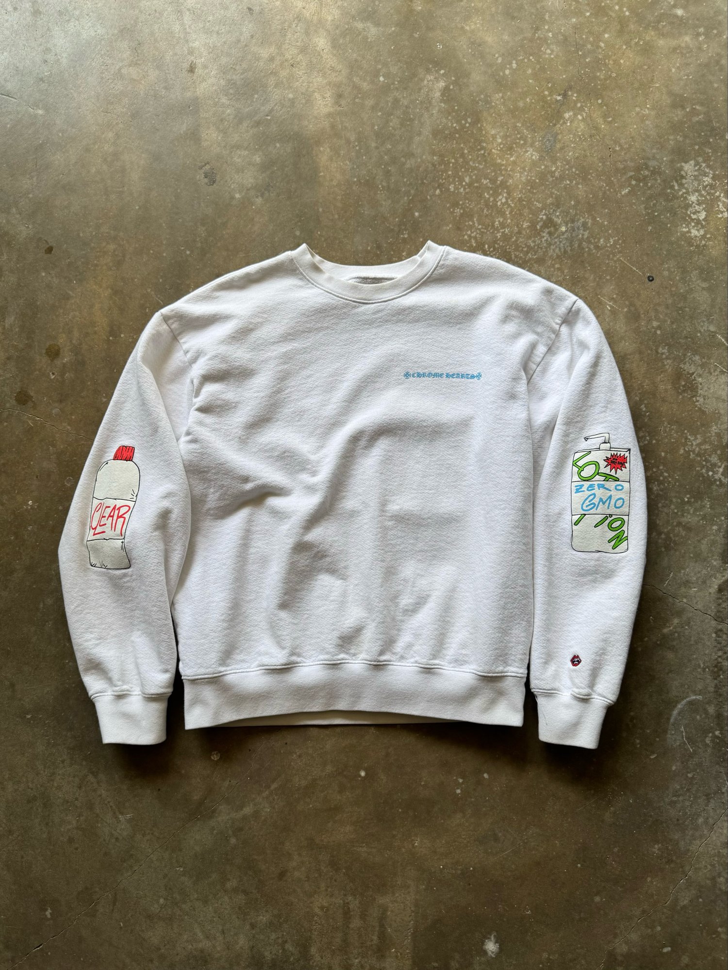 Image of Chrome Hearts Mattyboy Retro Cycle Sweatshirt
