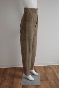 Image 5 of Suede Jacket & Pants Set