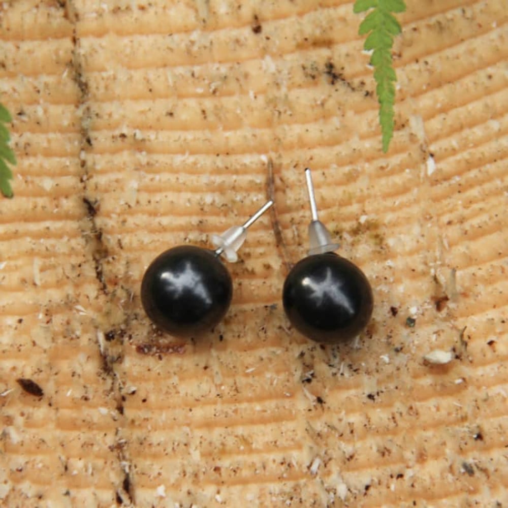 Image of Shungite Earrings & Rings