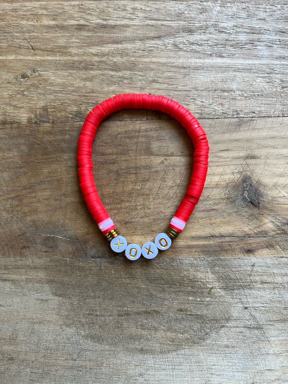 Image of Red XOXO bracelet
