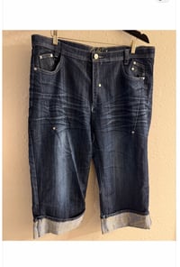 Image 12 of NWT Sz 18 Old Skool Denim Capri #898*1.9