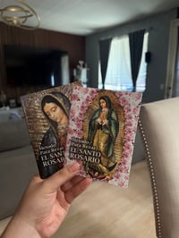 Image 3 of Método para rezar el Santo Rosario bundle (incluye Rosario hecho a mano) ❤️