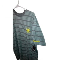 Image 2 of Lost Striped Embroidered Tee