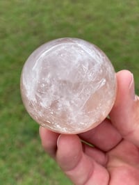 Image 9 of Fire Quartz Crystal Sphere #1478