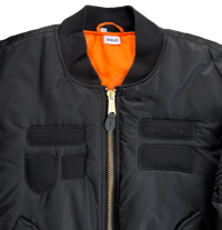 Image 2 of NL4E Patch Bomber Jacket #1 - S