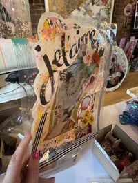 Image 3 of “Je t’aime Marie” Laminated Collage