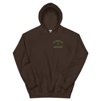 Image 13 of DO IT WITH HEART HOODIE - GREEN LETTERING 